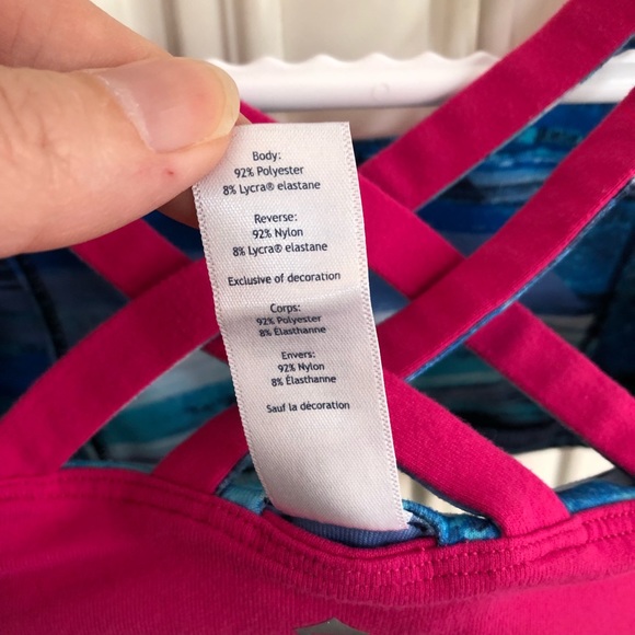 SIZE 6 - Reversible Ivivva by Lululemon girls bra - Picture 8 of 9